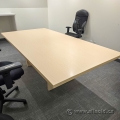 96" x 48" Blonde Boardroom Table